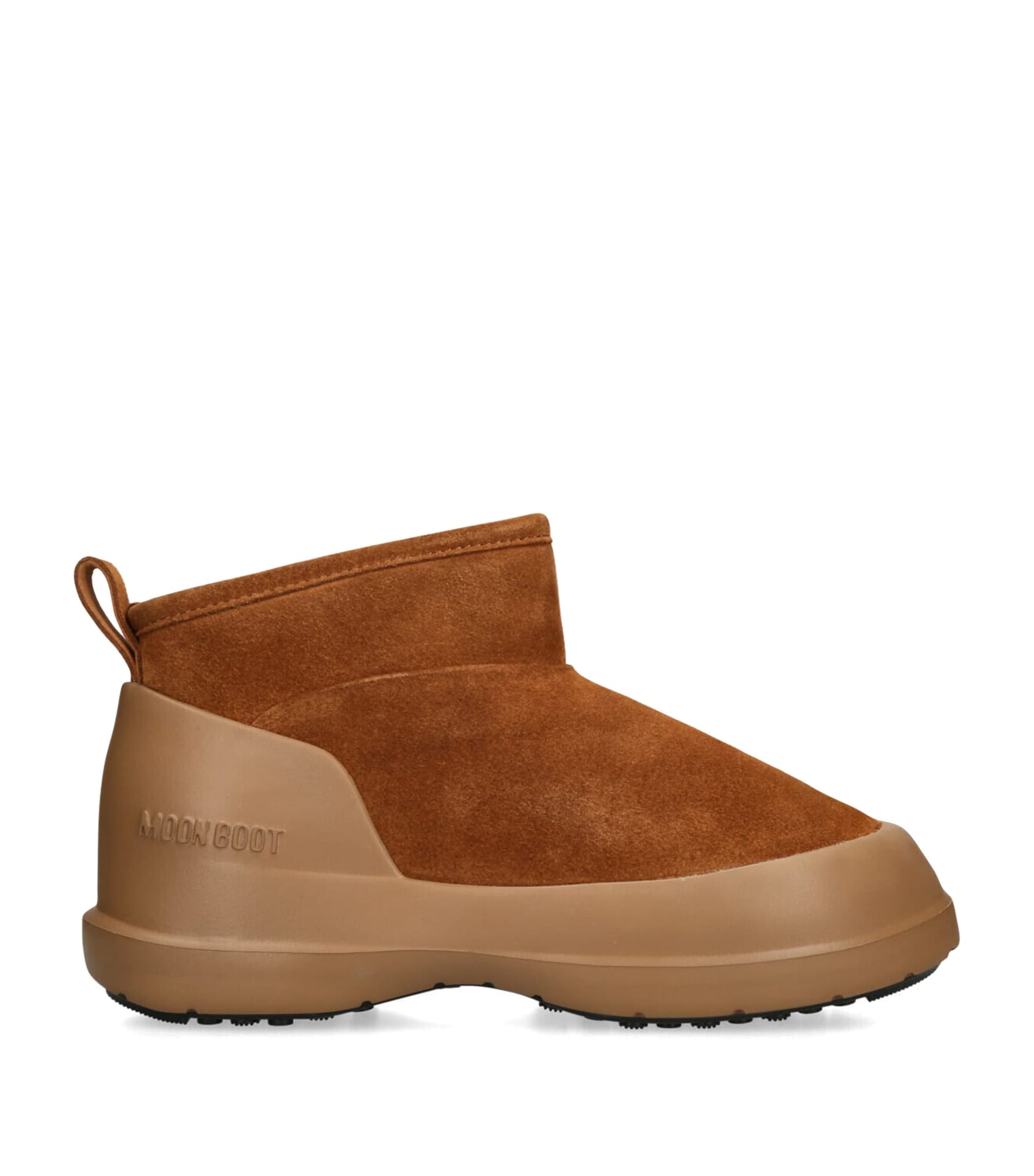 Suede Luna Low Boots TAN