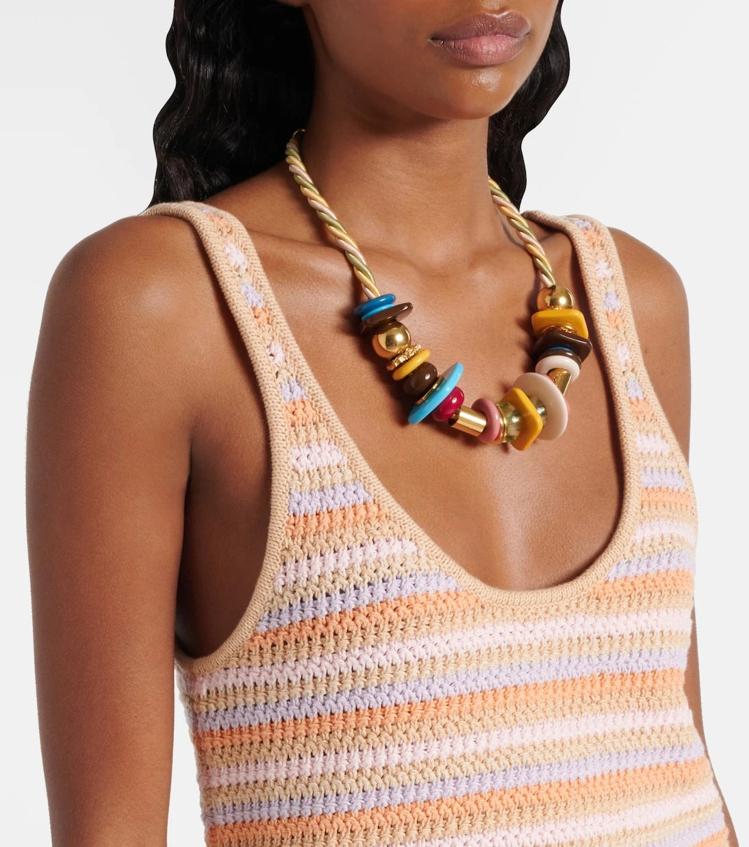 Chloé - Knitted cotton tank top
