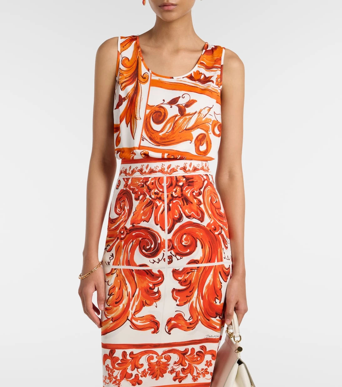 Dolce&Gabbana - Majolica tank top