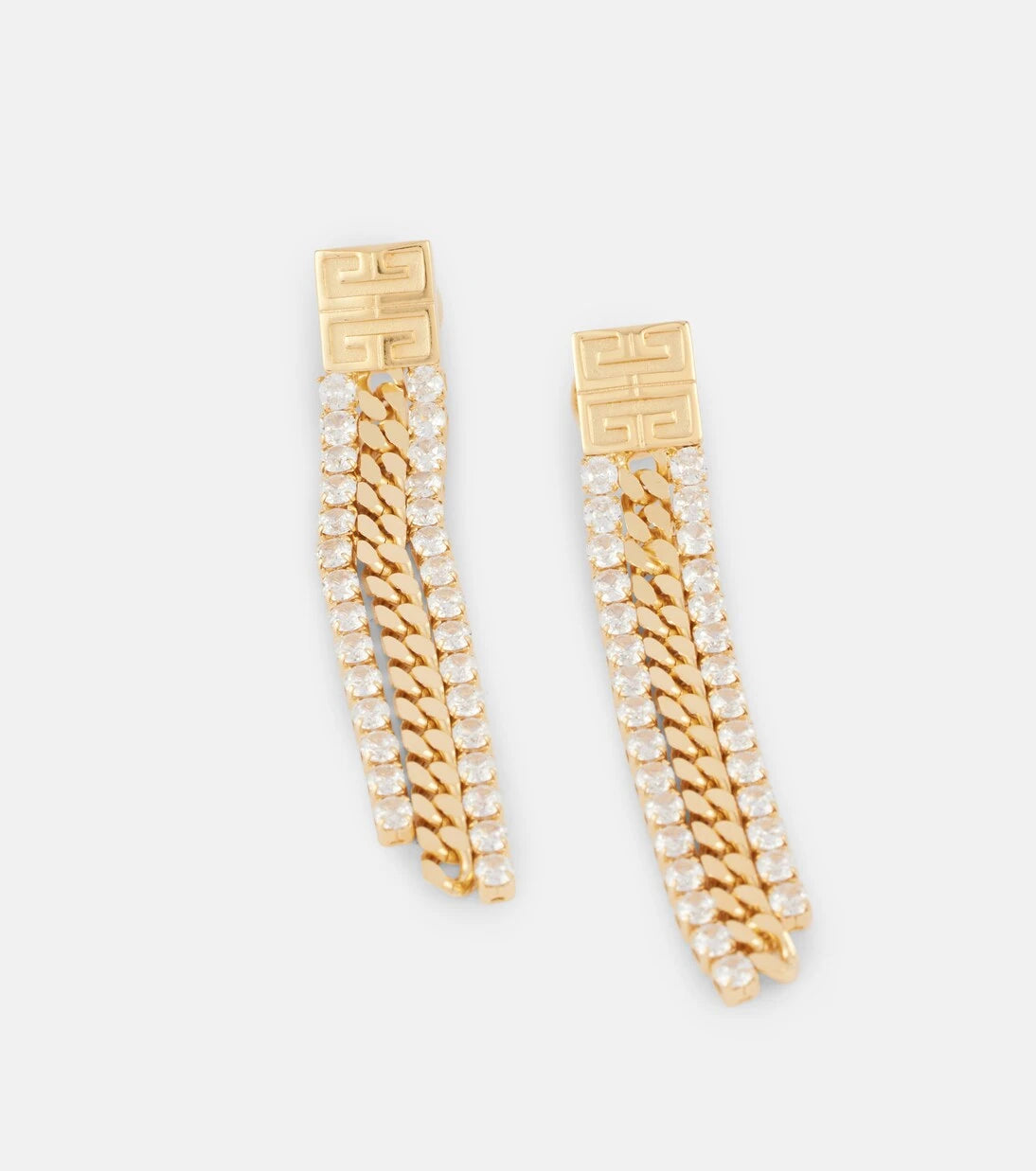 Givenchy - 4G Crystal drop earrings
