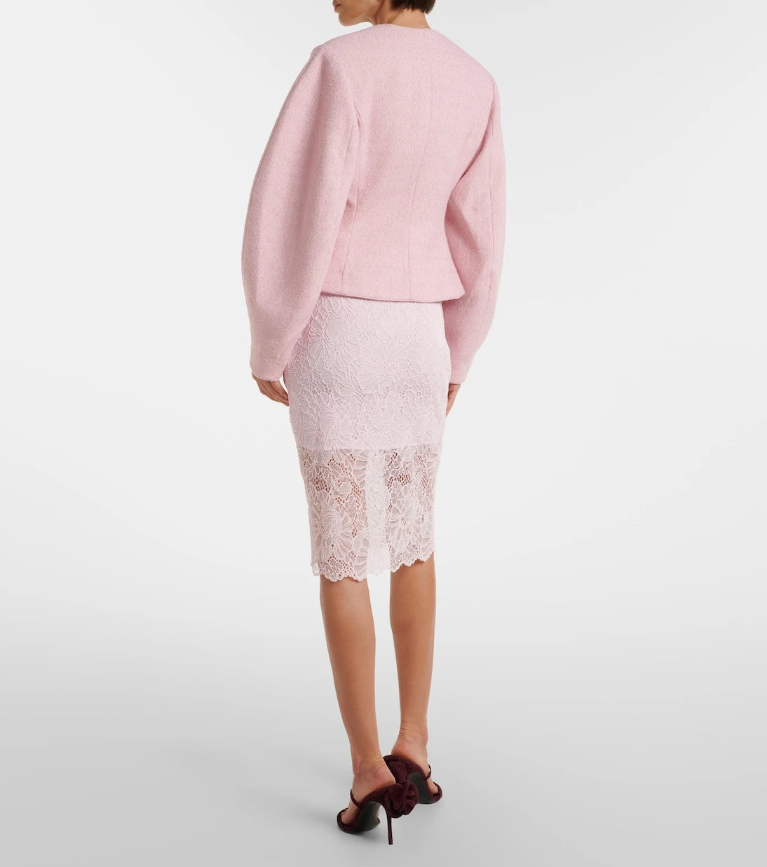 Rotate - Lace midi skirt