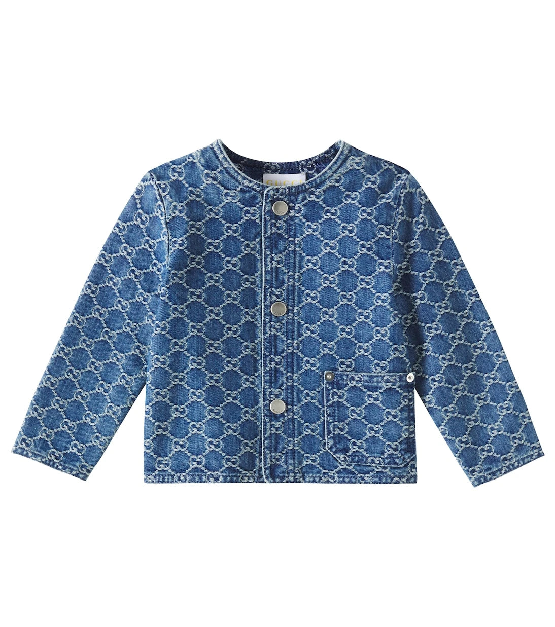 Gucci Kids - Baby GG denim jacquard jacket