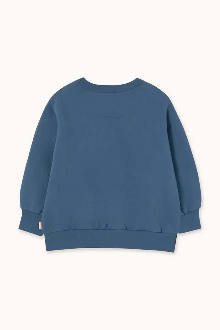 Детски памучен суичър Tinycottons CHERRY GRAPHIC SWEATSHIRT