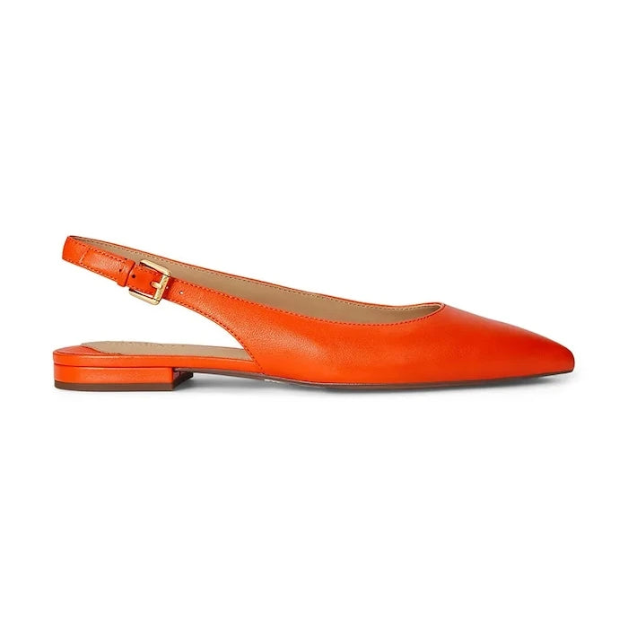 Кожени балеринки Lauren Ralph Lauren Londyn Slbck
