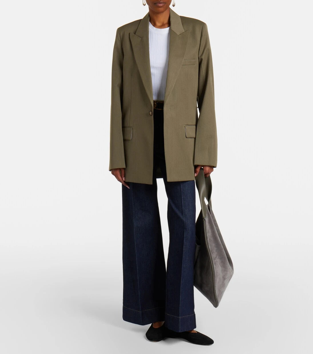 Victoria Beckham - Alina wide-leg jeans
