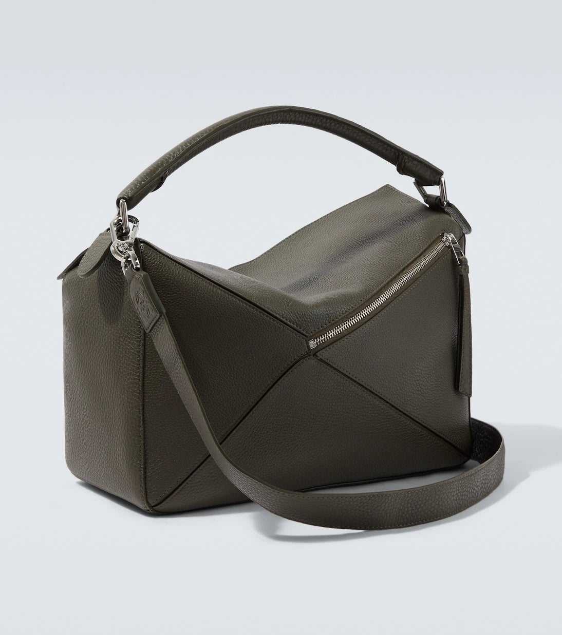Loewe - Puzzle Large leather top-handle bag