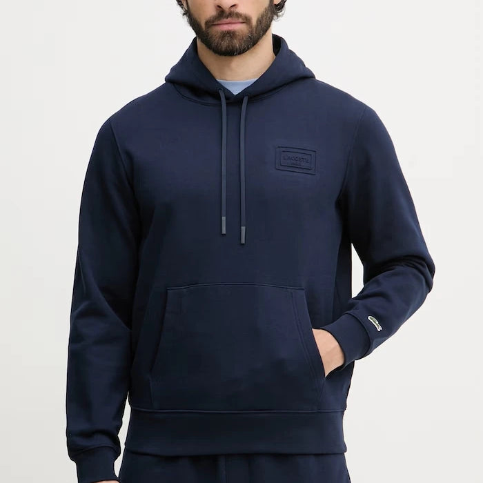 Lacoste суичър с качулка мъжки от памук