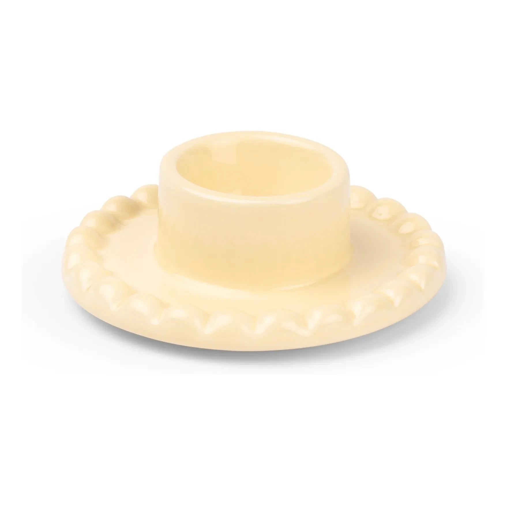 Denise - Dakota egg cup | Pale yellow
