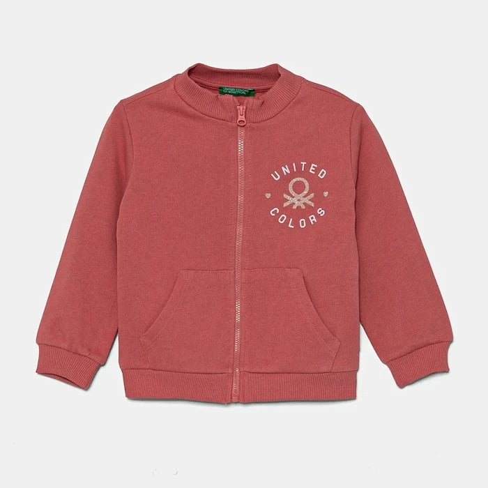 United Colors of Benetton Çocuk Pamuklu Sweatshirt