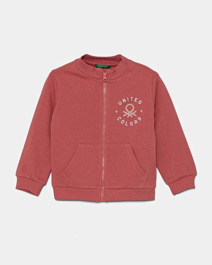 United Colors of Benetton Çocuk Pamuklu Sweatshirt