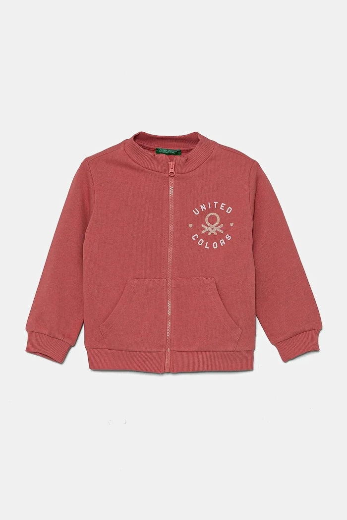 United Colors of Benetton Çocuk Pamuklu Sweatshirt