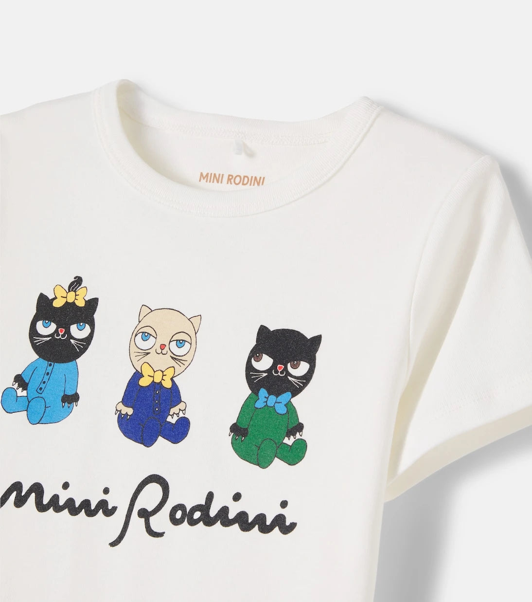 Mini Rodini - Baskılı pamuklu jarse tişört