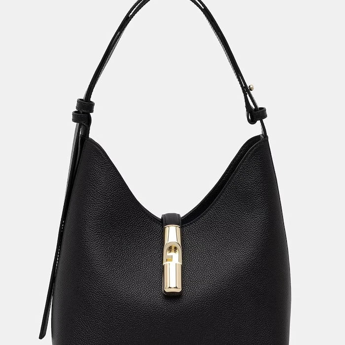 Furla чанта дамска от кожа Goccia S Hobo
