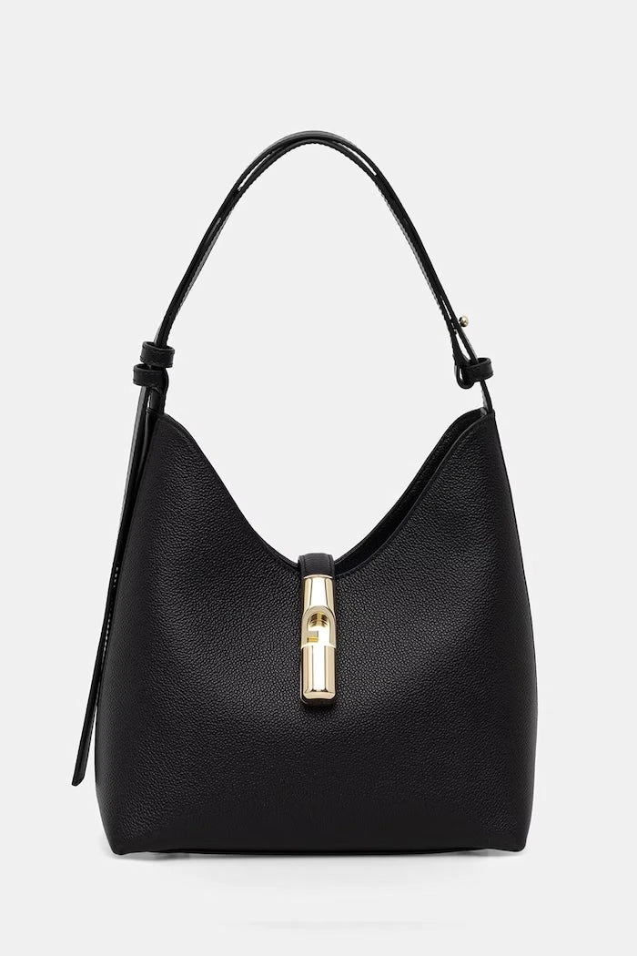 Furla чанта дамска от кожа Goccia S Hobo
