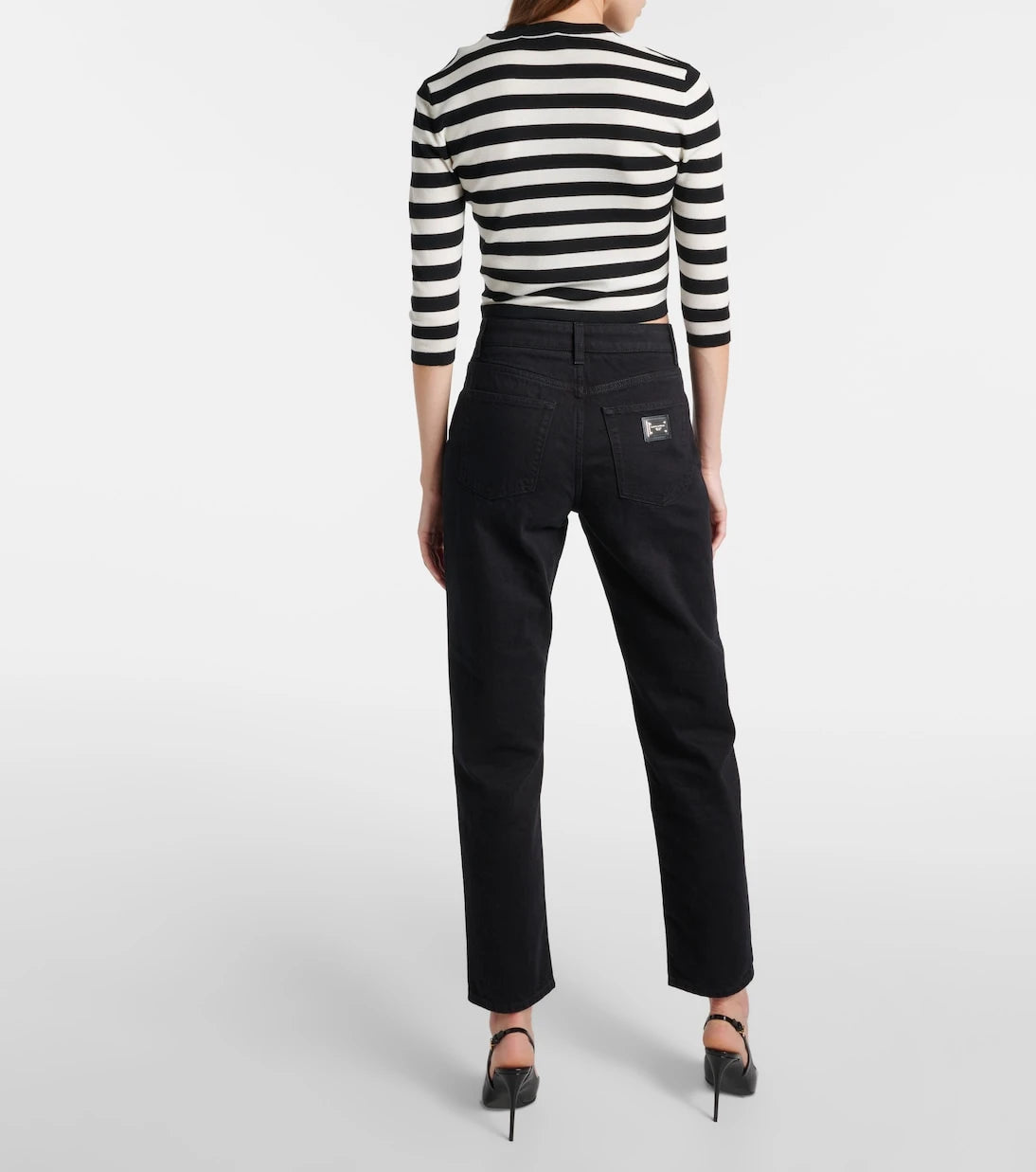 Dolce&Gabbana - High-rise slim jeans