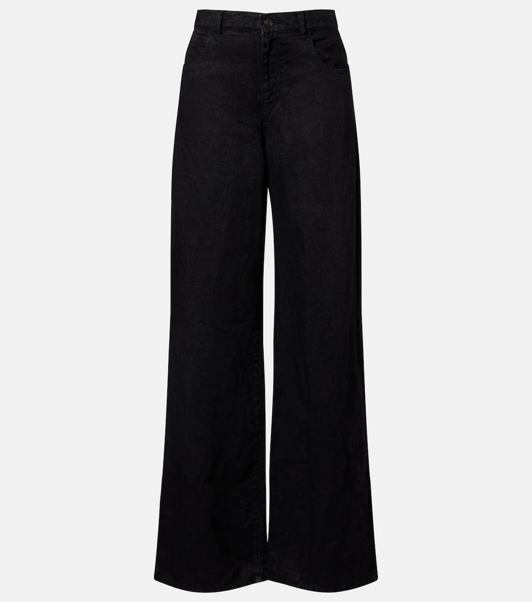The Row - Eglitta linen wide-leg jeans