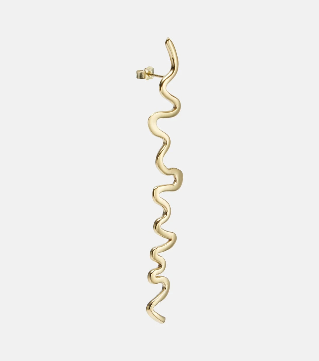 Ysso - Shore 24kt gold-plated drop earrings