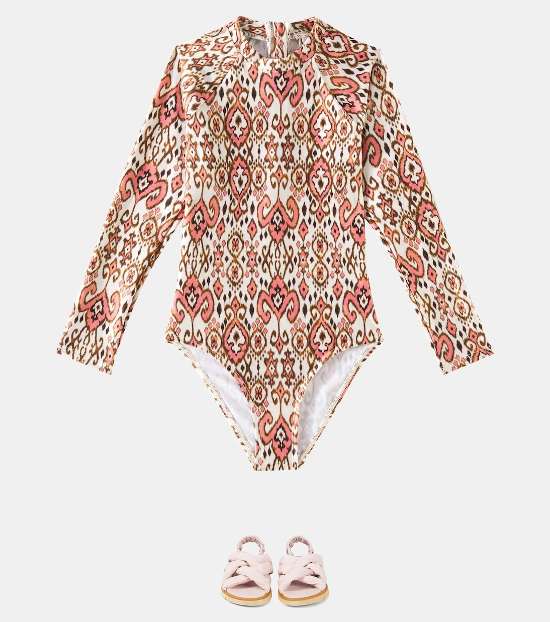 Zimmermann Kids - بلوزة ويلي rashguard مطبوعة