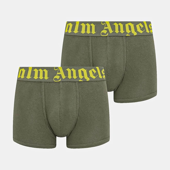 Palm Angels erkek pamuklu dar boxer 2'li