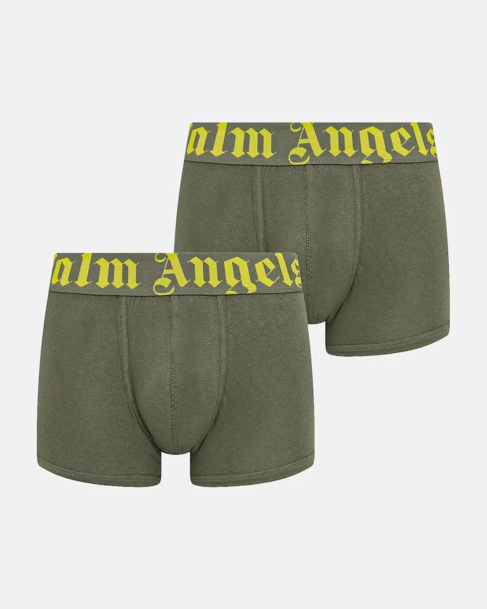 Palm Angels erkek pamuklu dar boxer 2'li