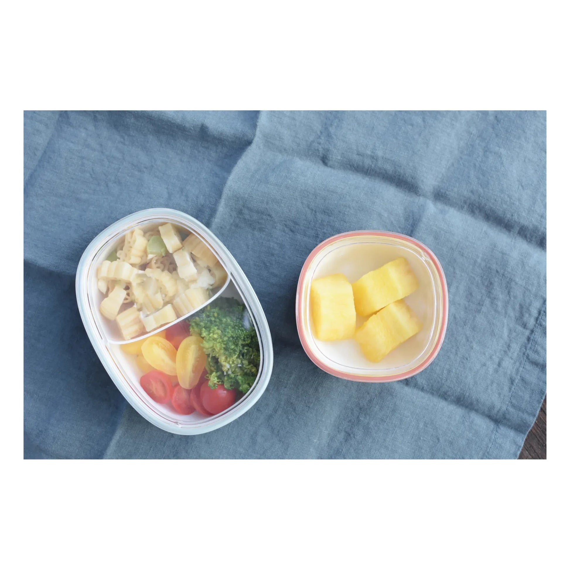 Kinto - Bonbo Compartment Lunch Box | Orange