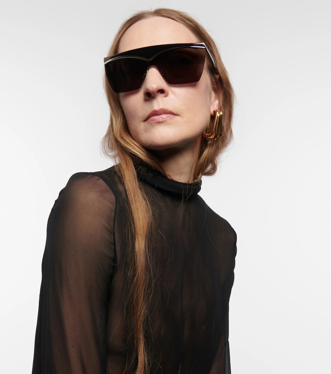 Saint Laurent - نظارة شمسية SL 614 Mask Shield