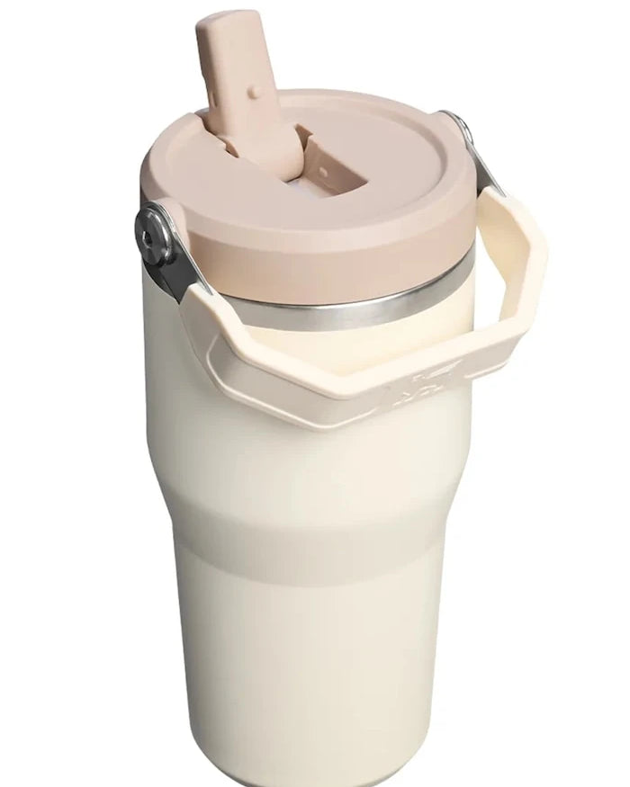 Stanley Paslanmaz Çelik Termo Bardak Kubek IceFlow™ Flip Straw 0.59L
