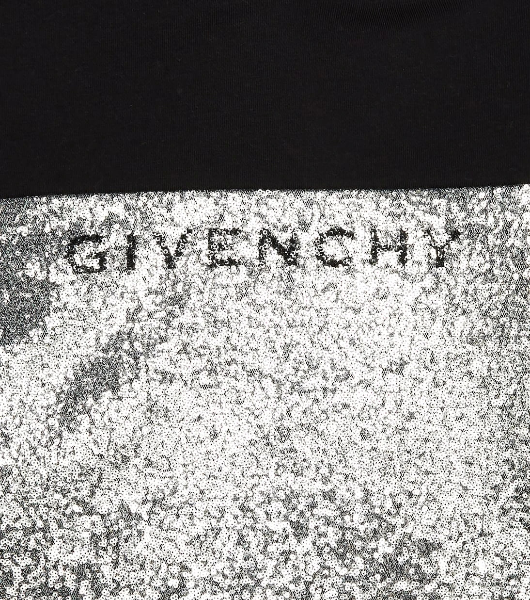 Givenchy Kids - Sequined logo cotton-blend hoodie