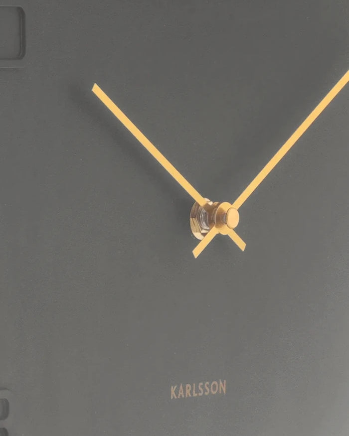 Стенен часовник Karlsson Fuerte Dome 30,5 cm