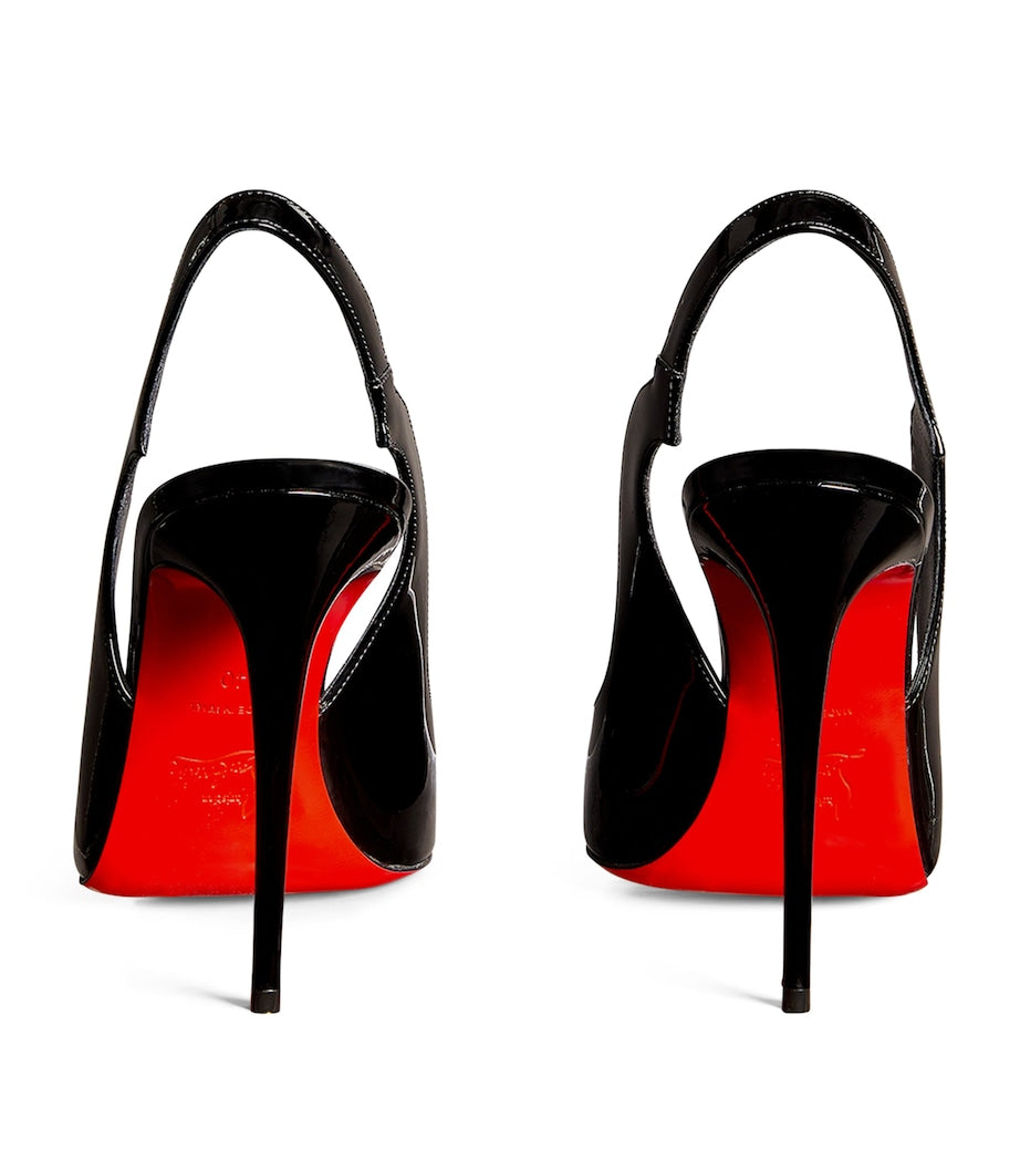 Christian Louboutin Hot Chick Sling Patent Slingback Pumps 100