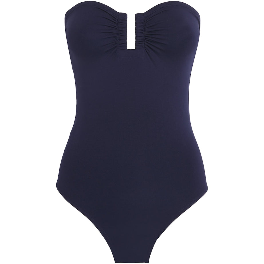 Eres Navy Strapless Cassiopee Swimsuit