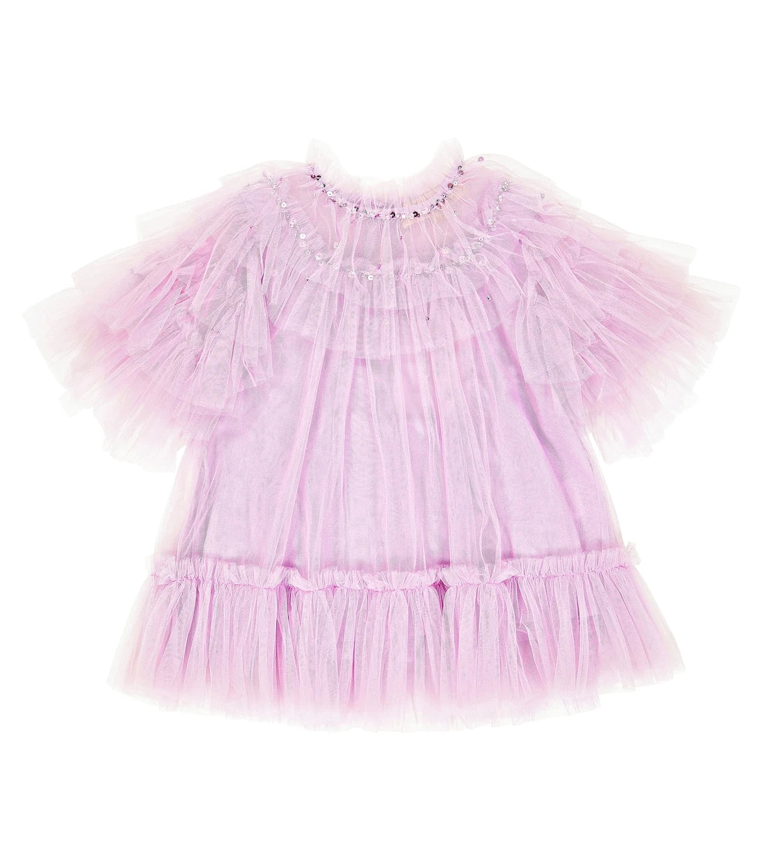 Tutu Du Monde - Embellished tulle top