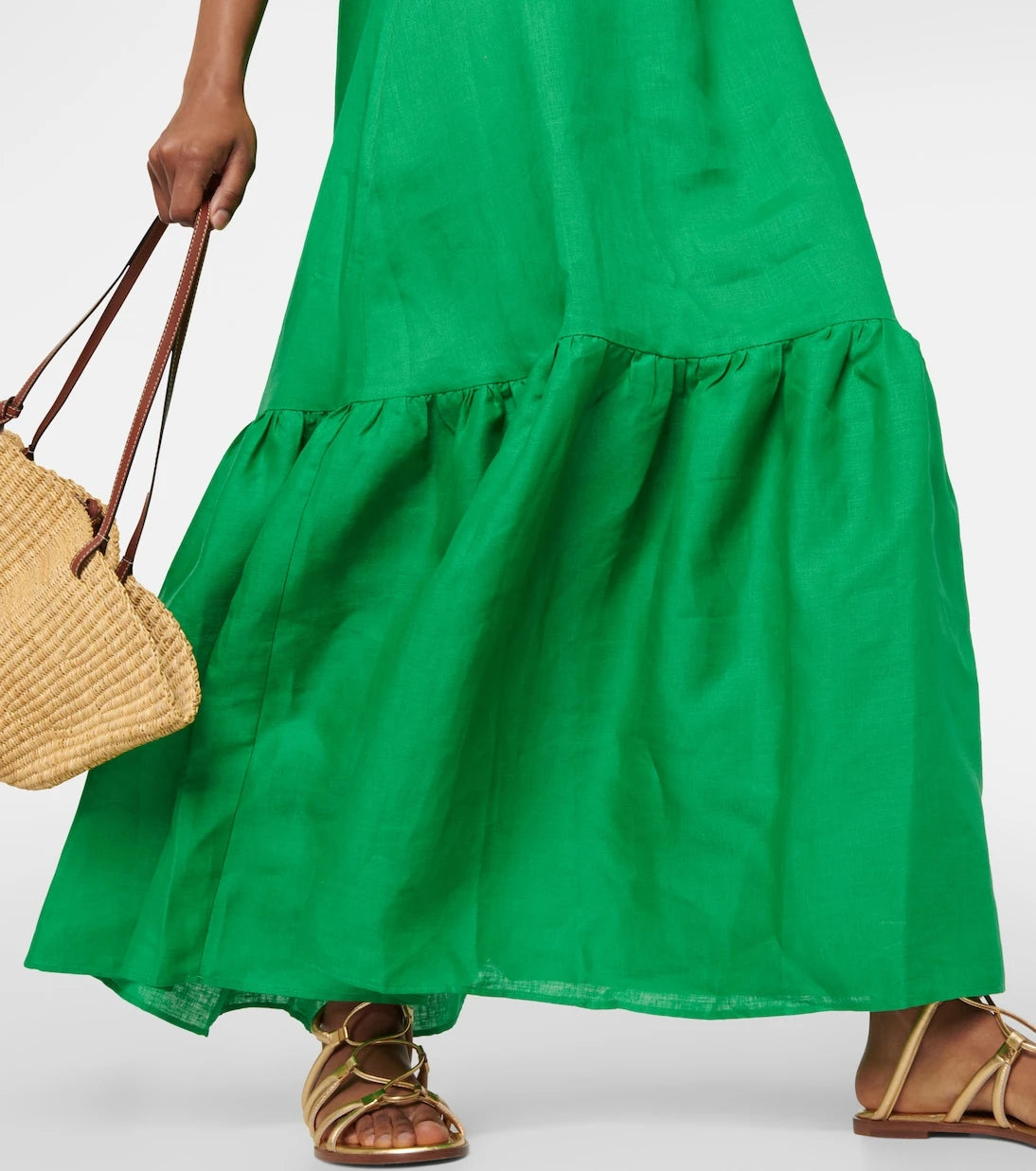 Asceno - Ibiza linen maxi dress