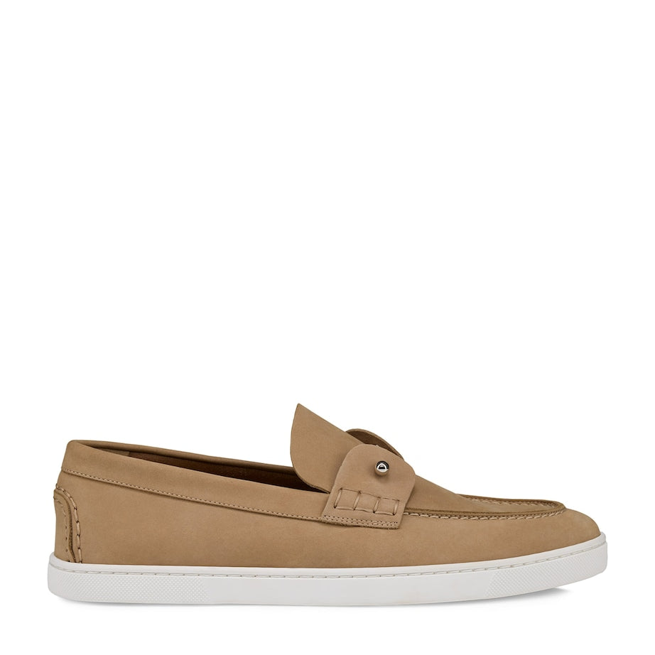 Christian Louboutin Chambeliboat Suede Boat Shoes