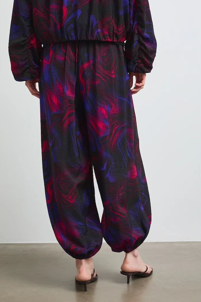 Medicine viskonlu slouchy kadın pantolon