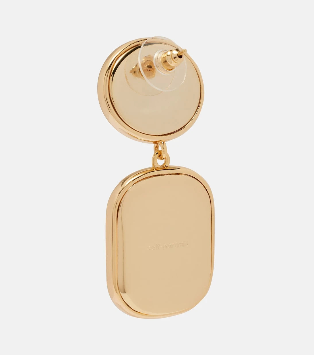 Self-Portrait - Embellished drop earrings