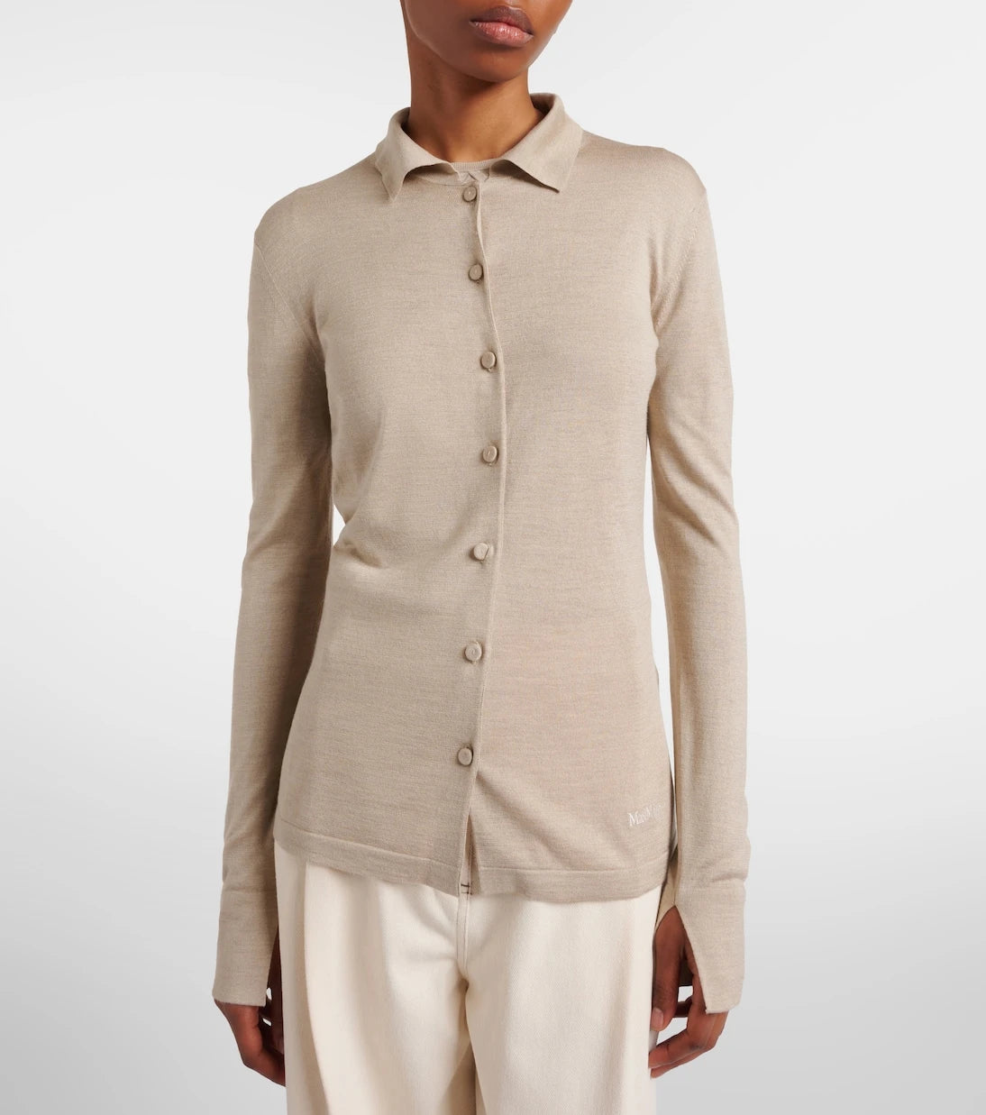 Max Mara - Flash silk and cashmere shirt