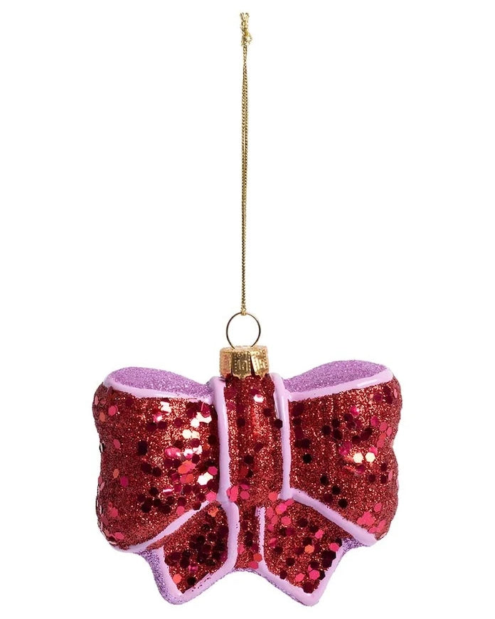 &k amsterdam Ornament Ribbon Red
