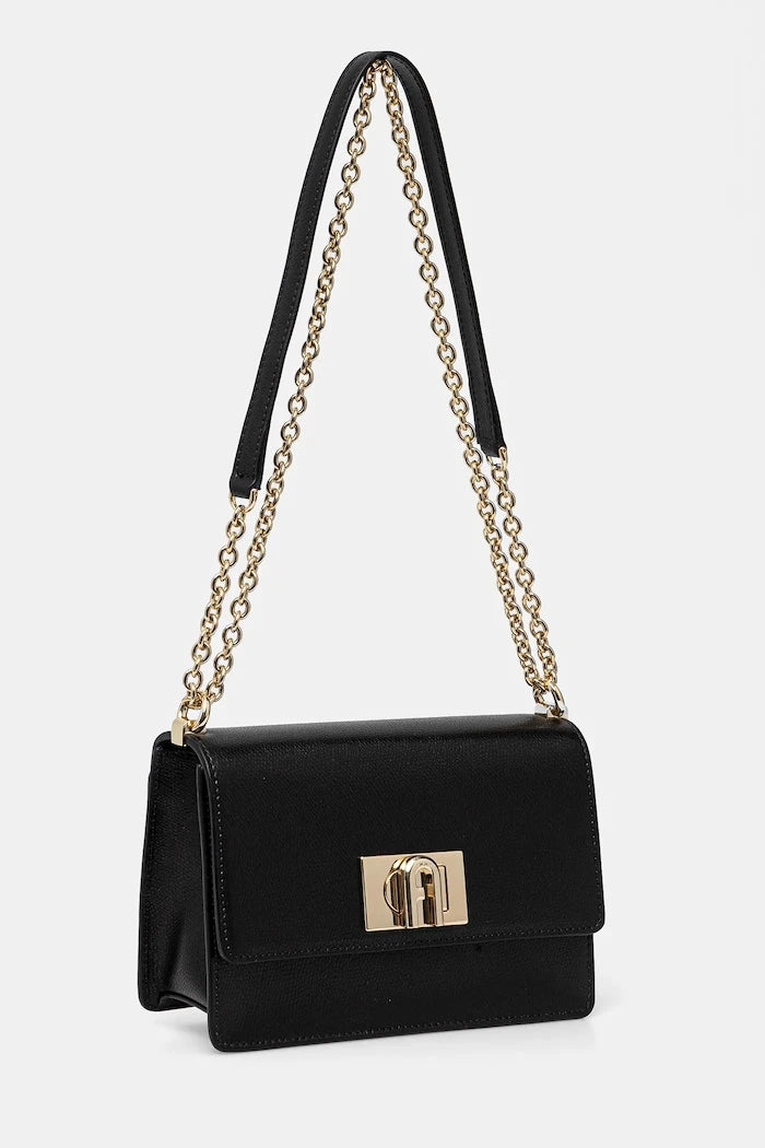 Furla - Кожена чанта Bafkaco