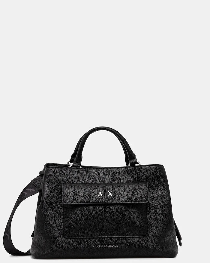 Armani Exchange kadın çantası, suni deriden