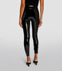 Faux Patent Leather Leggings CLASSIC BLACK