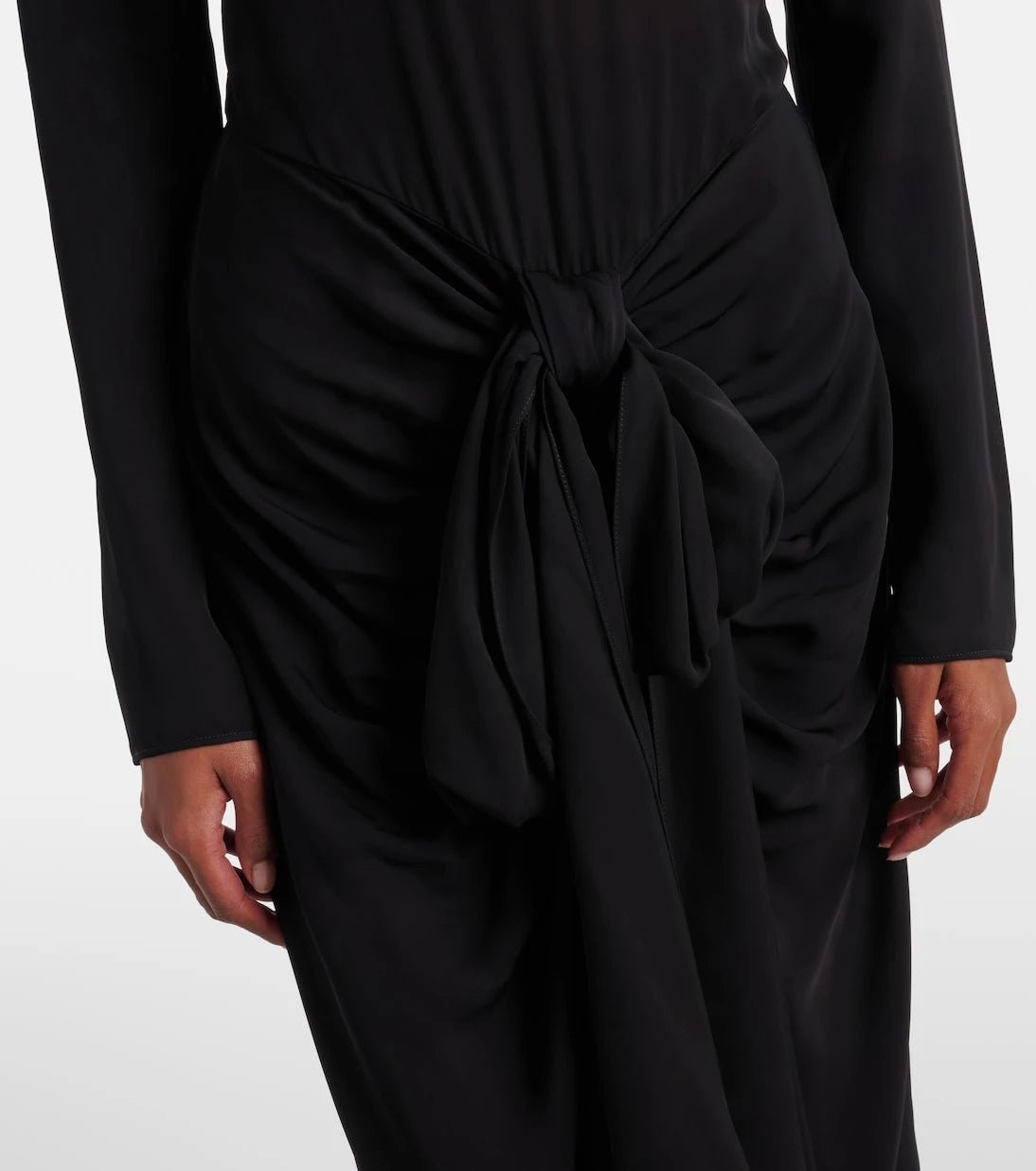 Alaïa - Gathered midi dress