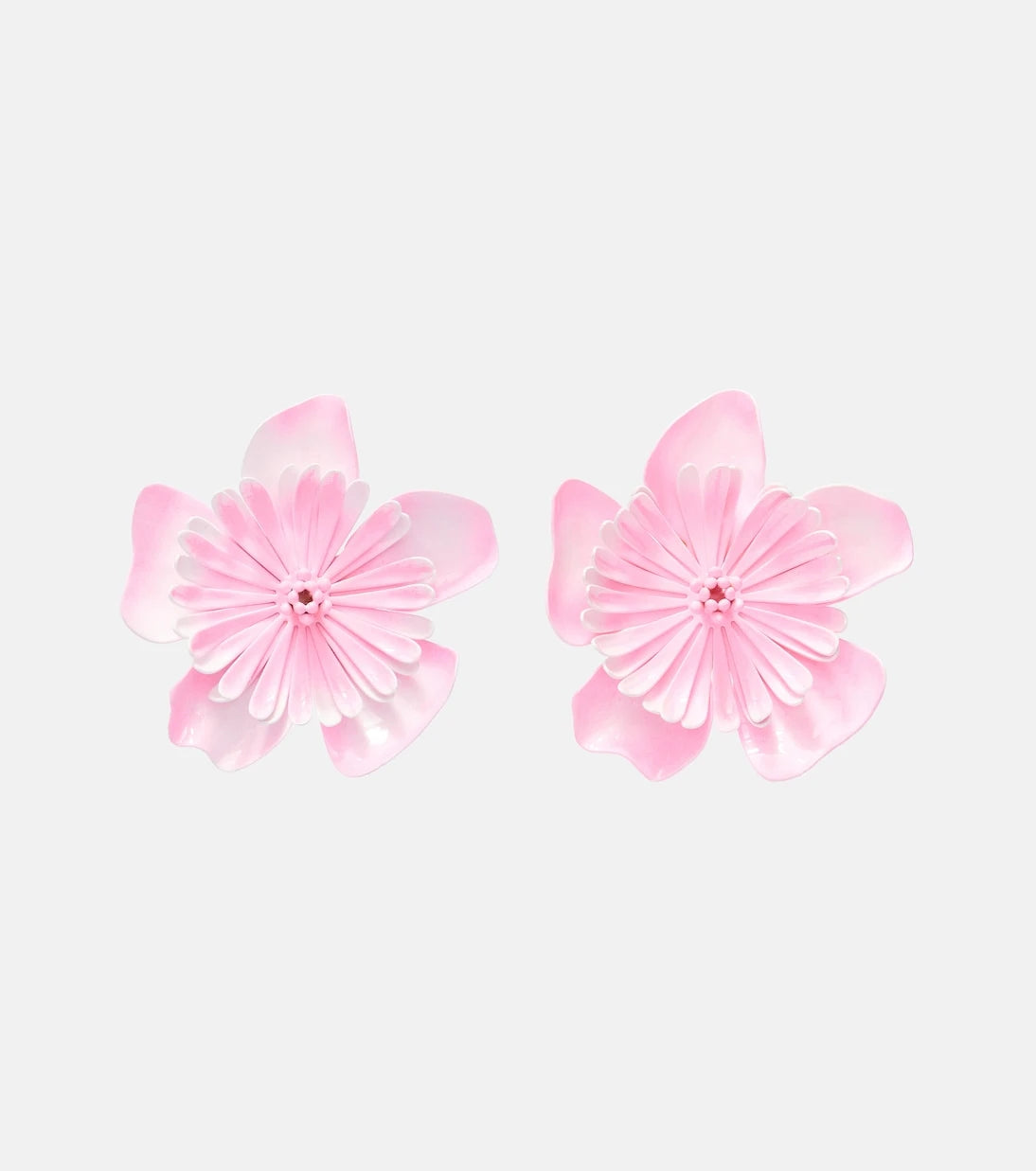 Chloé - Floral clip-on earrings