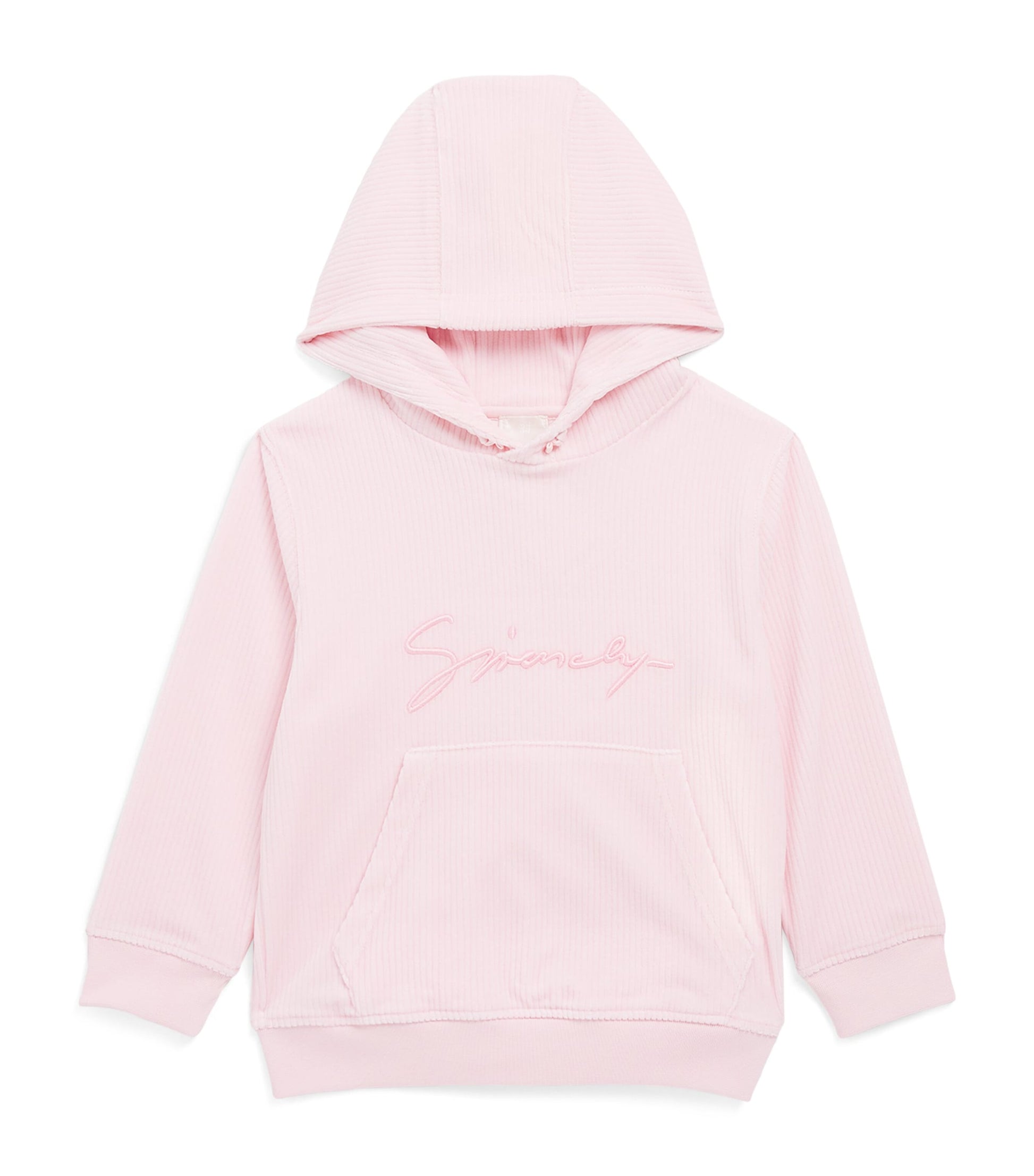 Givenchy Kids Corduroy Script Logo Hoodie (4-12+ Years)