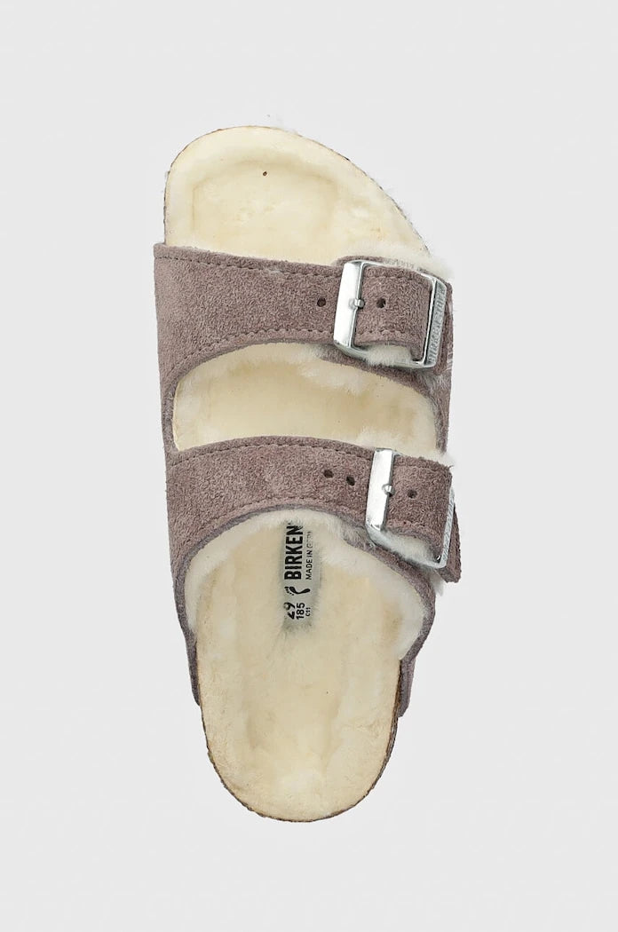 Birkenstock Çocuk Süet Terlik Arizona Shearling