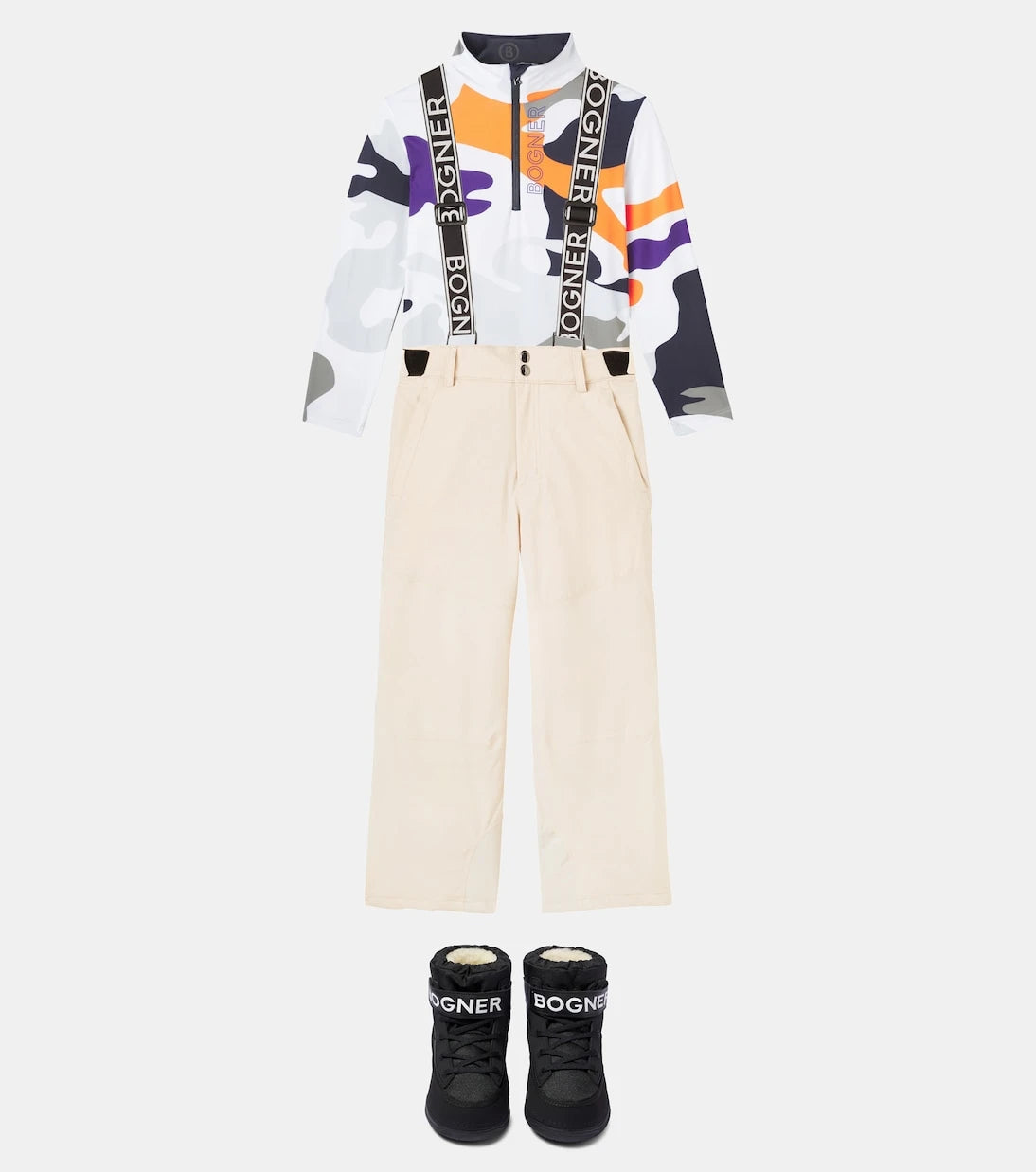 Bogner Kids - Yuki logo ski salopettes
