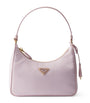 Prada Pink Mini Re-Nylon and Leather Re-Edition 2005 Shoulder Bag