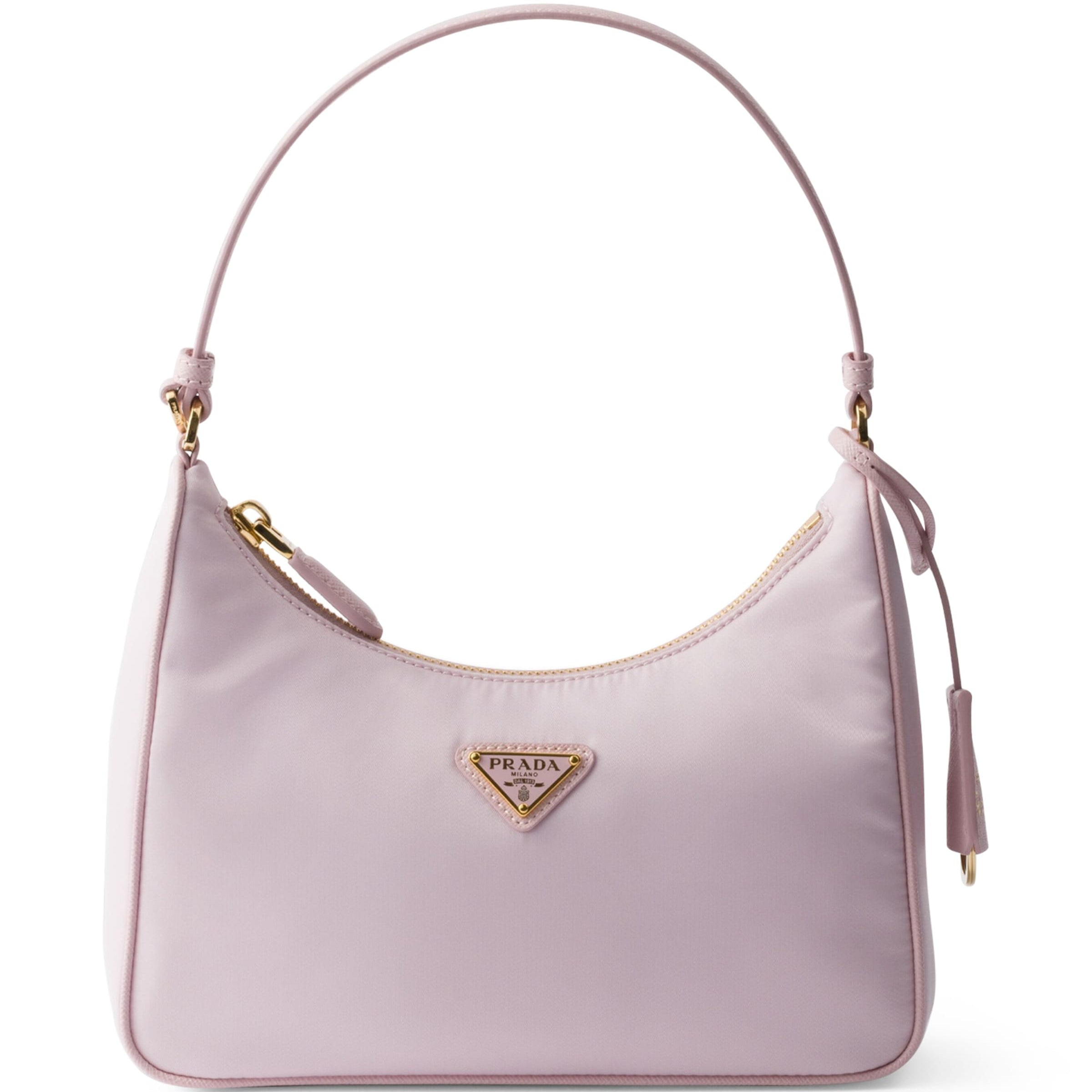Prada Pink Mini Re-Nylon and Leather Re-Edition 2005 Shoulder Bag