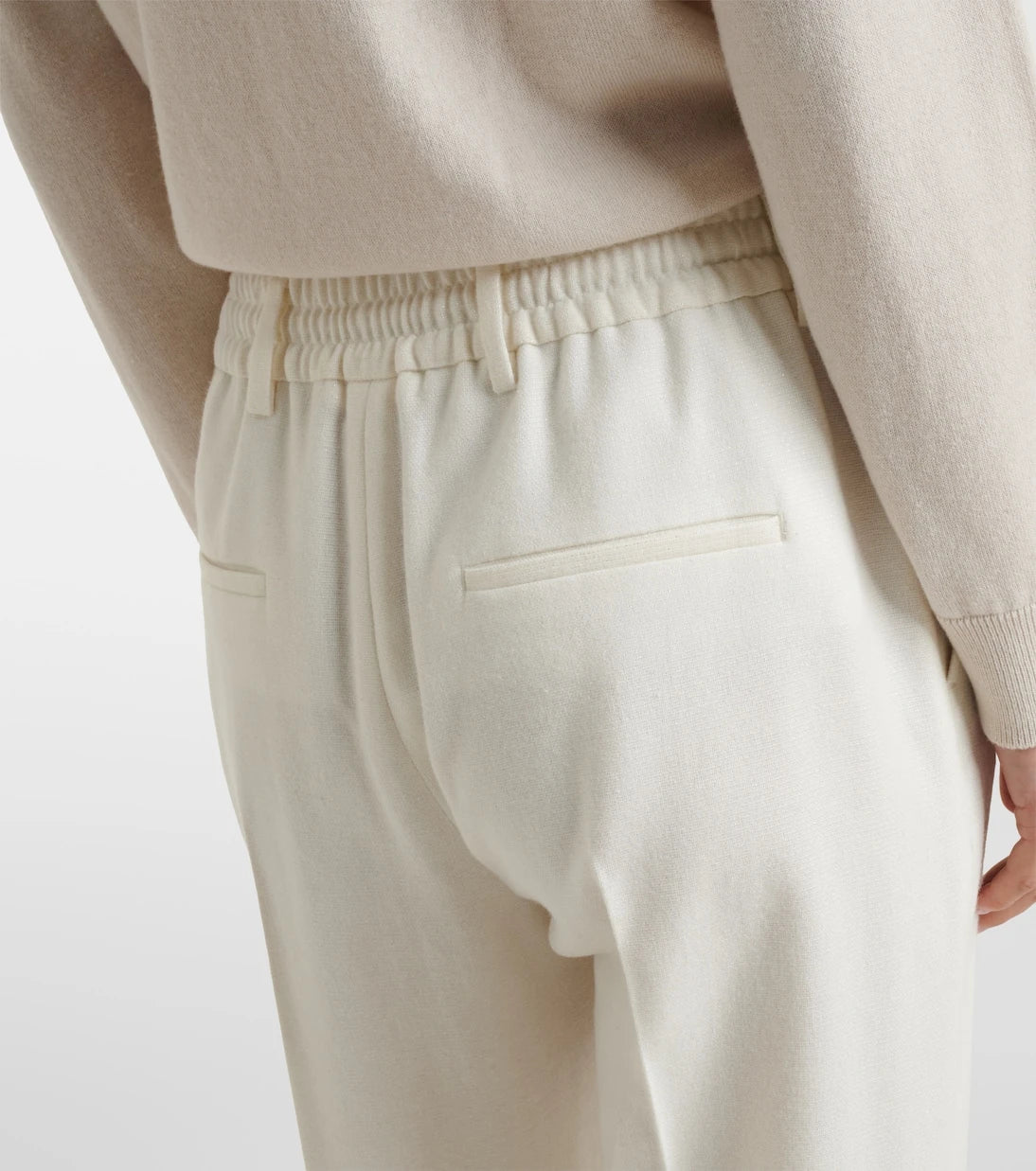 Eleventy - Wool and cashmere tapered pants