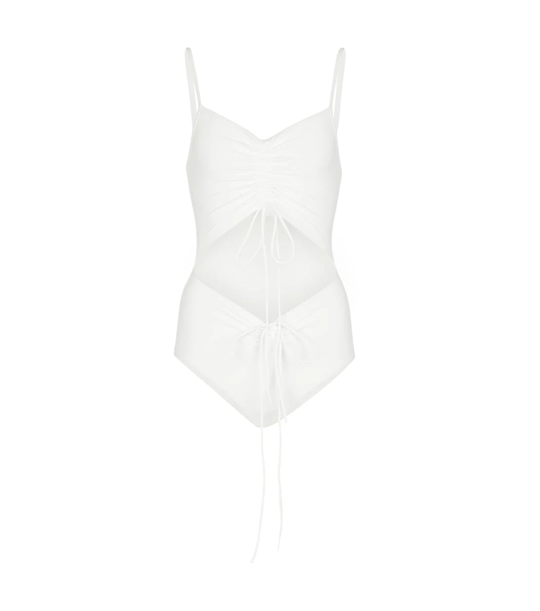Christopher Esber - Cutout ruched swimsuit